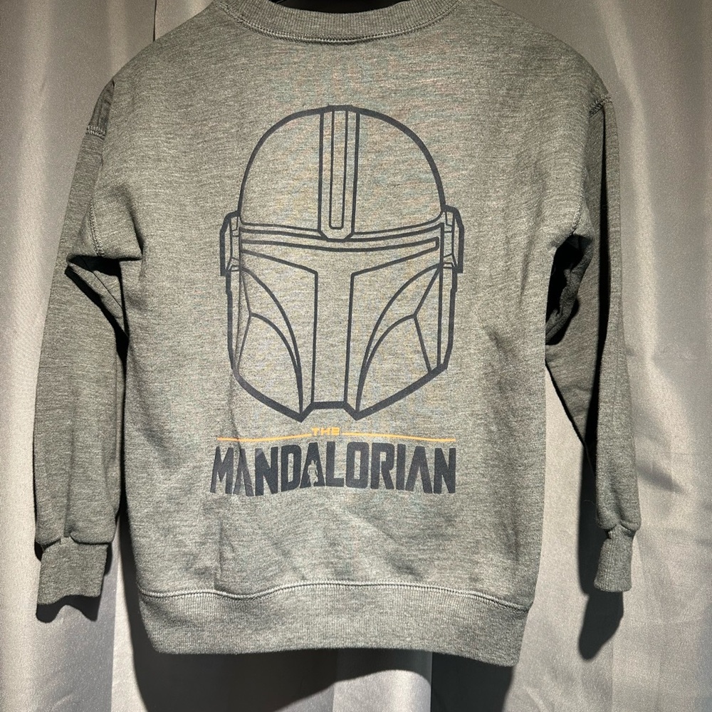 Star Wars Gray Crewneck Sweatshirt for Kids